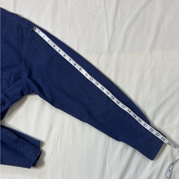 St. John's Bay Men's Jaspe' Twill Button Down Size L - Picture 6 of 7